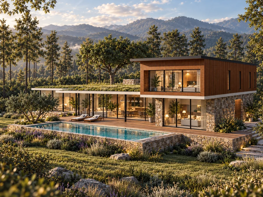 The Canopy House. Artist's concept, supplied by Acres Community.