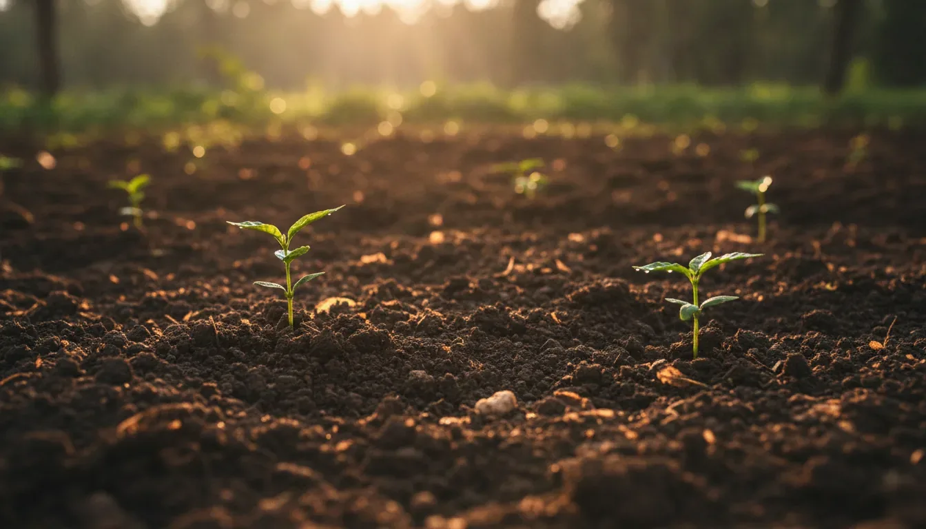 Alt: Agricultural land in Karnataka under coffee in the Belur and Sakleshpur belt